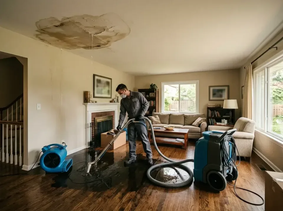 attic-pipe-burst-ceiling-drip-008 — frequently asked questions, Water Damage Restoration & Carpet Care in Mount Airy, NC